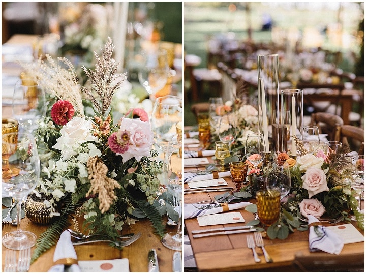 Tara and Ian's 'Desert Mountains Meets Fall Farm' Wedding in Connecticut by Emily Kirke Photography 